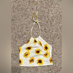 Forever 21 Small Sunflower Tank